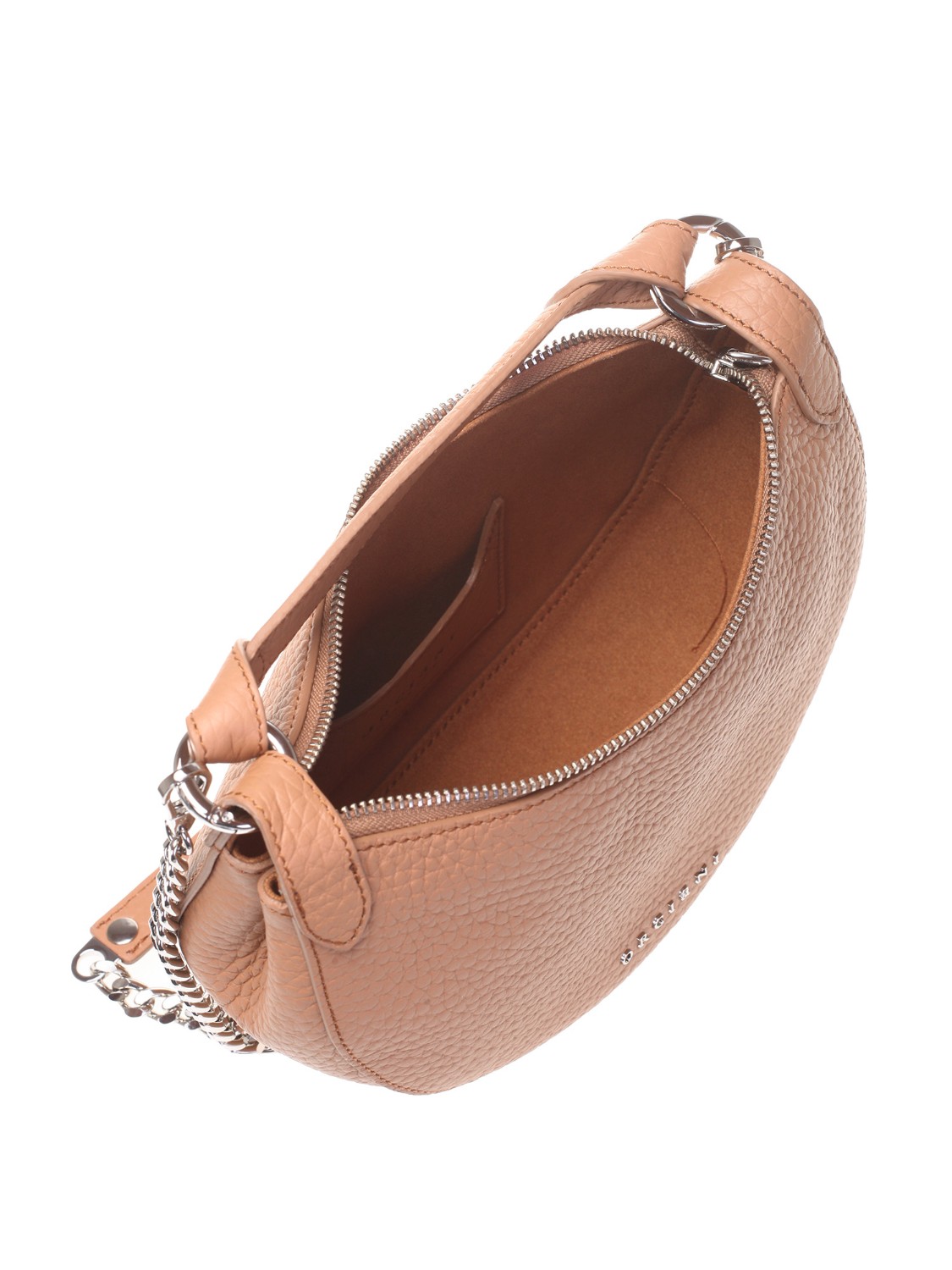 shop ORCIANI  Borsina: Orciani Mini Bag Dumpling Soft Nabucco in pelle con tracolla.
Tasche: portacarte interno.
Chiusura con zip.
Tracolla rimovibile a catena.
Dettagli finitura ottone dorato.
Dimensioni: Larghezza: 24 cm, Altezza: 16 cm, Profondità: 10 cm.
Composizione: 100% Pelle.
Fabbricata in Italia.. SD0179 SOF-MANDORLA number 3585701